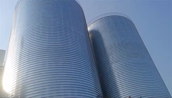 达川2座混凝土高架卷板仓