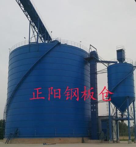 达川大型矿粉钢板库