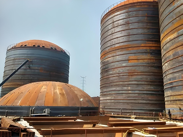 达川焦粉钢板仓